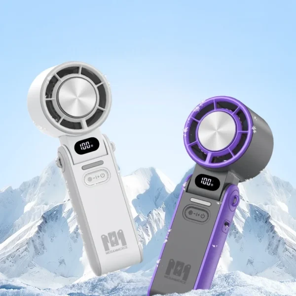 Ventilador de Refrigeración Portátil, Plegable y Recargable